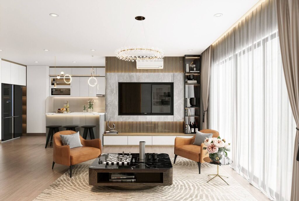 Nội Thất Chung Cư Green Diamond